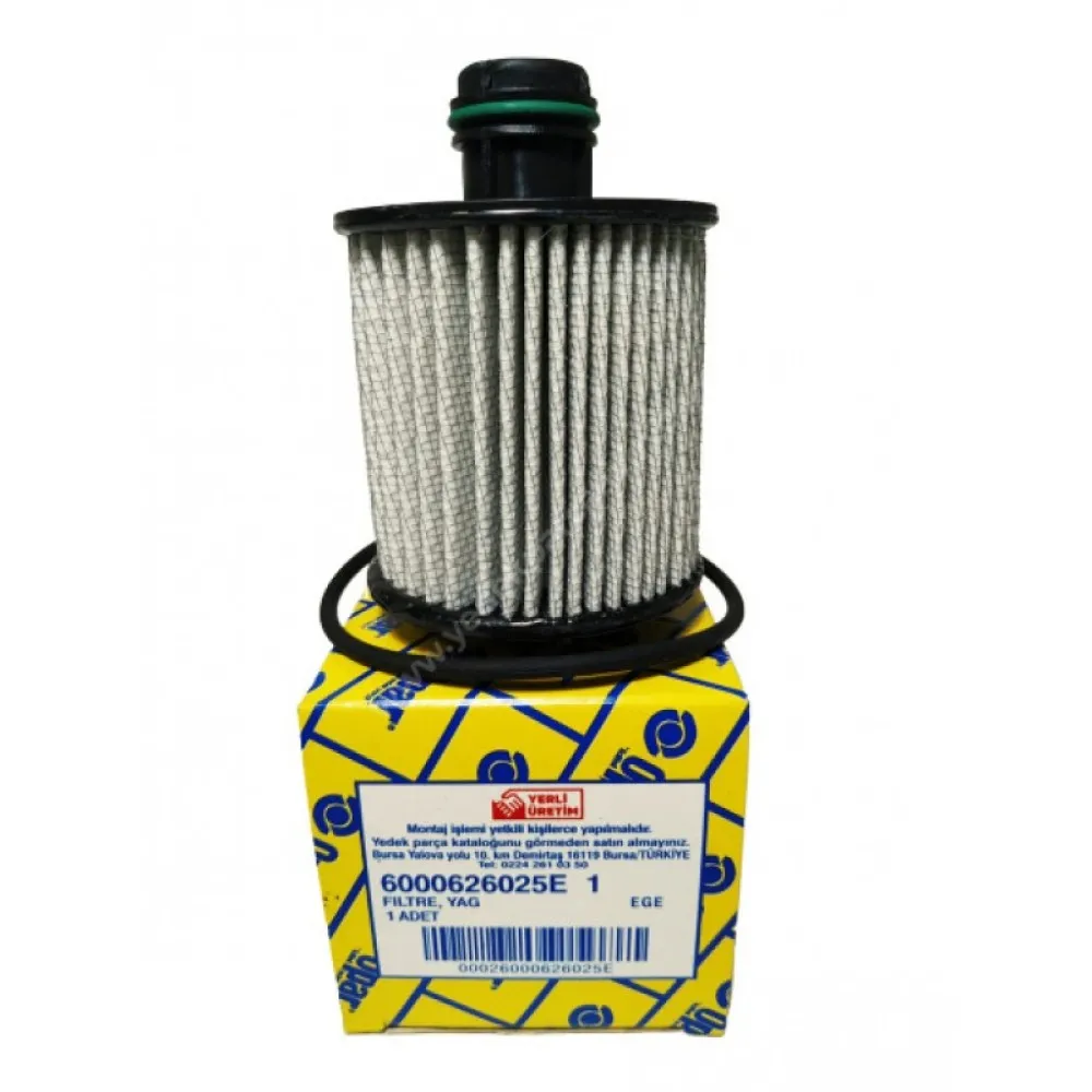 Yağ Filtresi Fiat Egea 1.3D 07-16 And Doblo 1.3D 15