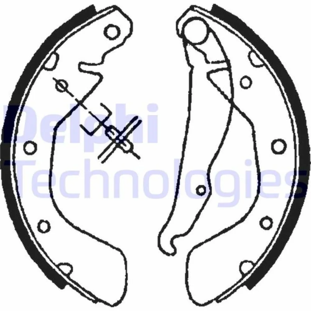 Fren Pabucu Arka Opel Astra F Combo Corsa Corsa Van Tigra Vectra A / Daewoo Aranos Cielo Espero Lanos Nexia Nubira 10/91-