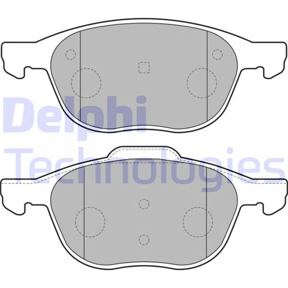 Fren Balatasi Ön [ Ford C-Max , Focus , Focus C-Max , Grand C-Max , Kuga , Mazda 3 , 3 Mps , 5 , Volvo C30 , C70 , S40 , V50 2003 - ]
