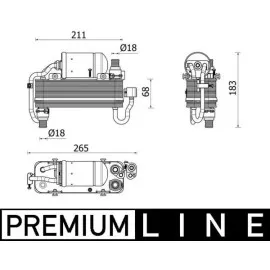 Yag Sogutucu Radyatoru Premium Line Bmw G30 F90 G31 G32 G11 G12