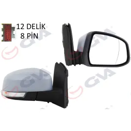 Diş Dikiz Aynasi Sağ Focus 11 Elektrikli Isitmali Sinyalli Sensörlü Astarli Asferik Vm-6322Ehpsar