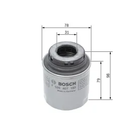 YAĞ FİLTRESİ [ VOLKSWAGEN, SKODA, AUDI, SEAT, GOLF VI, POLO, GOLF PLUS, FABIA, OCTAVIA, A1, TIGUAN, YETI, TOURAN ]