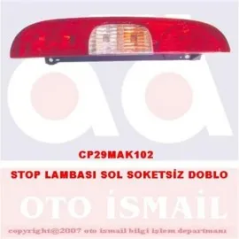 Stop Lambasi Sol Doblo 2006 Duysuz