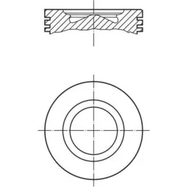Motor Piston Segman Std Ducato Iii-Iveco Daily-Karsan Jest 2.3Jtd C13 F1A Euro5 Motor 11 14
