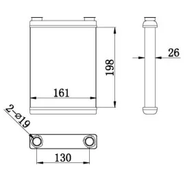 KALORİFER RADYATORU MGN III-FLUENCE 198X165X26