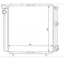 RADYATÖR EXP-R9-R11 360x370x18 ALEMİNYUM