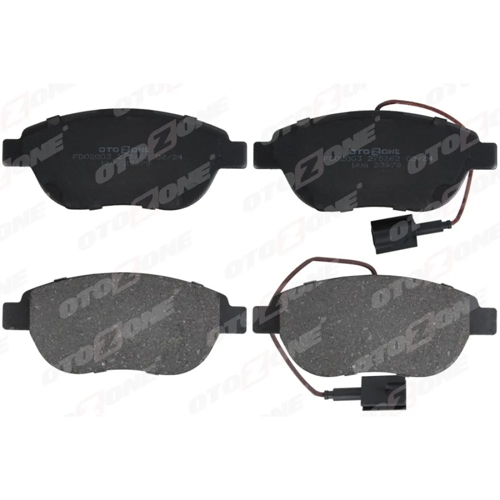 Ön Balata Doblo 1.3-1.9 Jtd 07 G.punto 1.3 Mjt 05 Stilo 05 Linea 07 Bravo 07 200Mm 1 Fiş Gdb1483