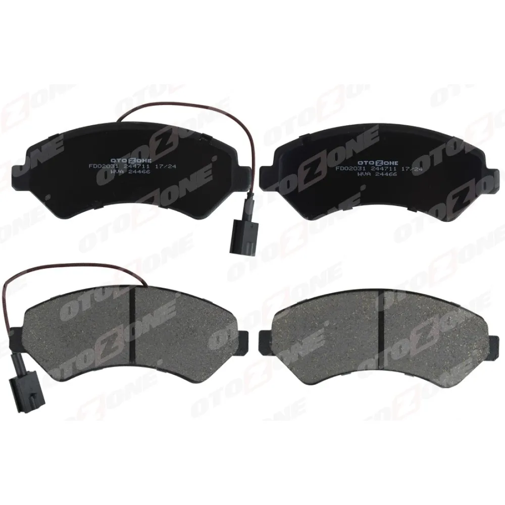 Ön Balata Boxer-Jumper 2.2 Hdi 06 3.0 Hdi 11 169.1X69.1X19