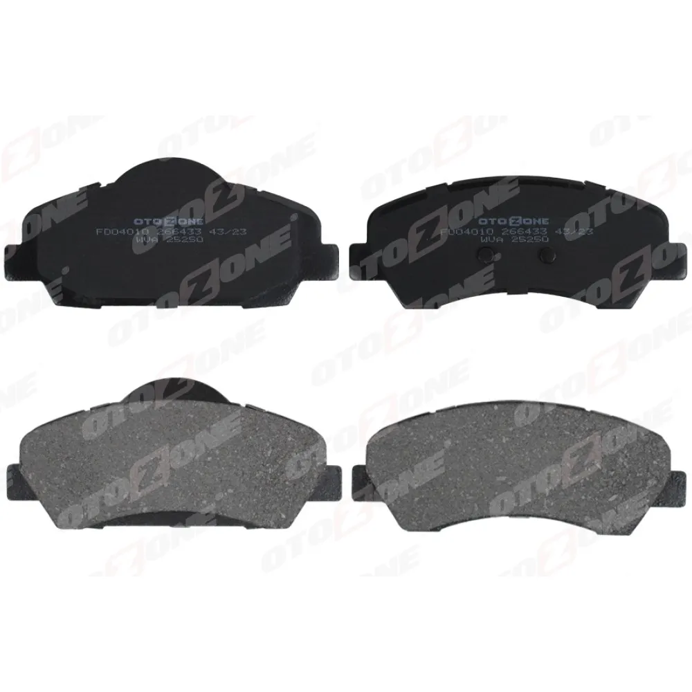 Ön Balata Citroen C-Elysee 1.2 Vti-1.6 Vti-1.6 Hdi 12 301 1.2 Vti-1.6 Vti-1.6 Hdi 12 Gdb1992