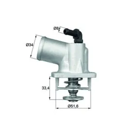 Termostat Komple Astra G-Corsa C-Vectra B-C-Meriva-Zafira-1.4-1.6-1.4 16V-1.6 16V 92C