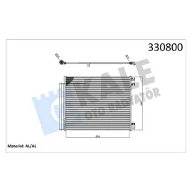 Klima Radyatörü Kondenseri Renault Megane Iv 15 Talisman 15 Grand Sc Nic Iv 16 1.2Tce 1.3 Tce 1.5Dci 1.6Sce 1.6Dci Ac Mek. Atom. Al Brz