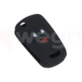 Kontak Anahtar Kumanda Koruyucu Kilif Silikon Siyah Chevrolet Cruze-Aveo