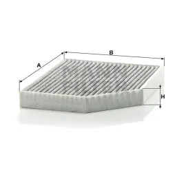 KABİN FİLTRESİ AUDI A5 + CABRİOLET (8T, 8F) 2.0 TDI 177HP 11/11-