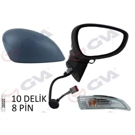 Diş Dikiz Aynasi Sağ Fiesta 12 Elektrikli Isitmali Katlanir Sinyalli Astarli Asferik 10 Fiş Vm-6326Nebar 1748313