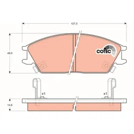 Ön Balata Accent 1.3 1.5 94-00 Getz 02 Excel 90-95 S Coupe 92-96