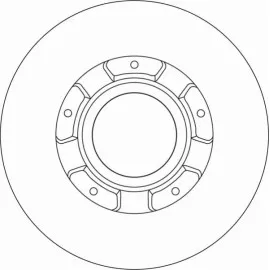 Arka Fren Disk Aynasi Transit Custom V362 12 Abs Li O.ceker Cap 308 16