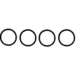 EMME MANİFOLD TAKIM CONTASI SİLİKON P207 1.4 TU3A 06 P106-P205-P206-P306-P307 TU3JP 1.4