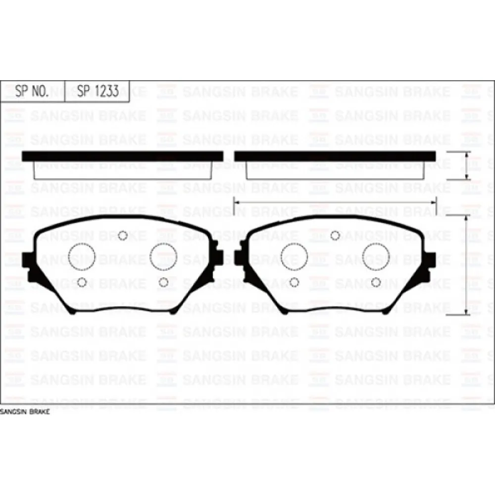 Ön Balata Rav 4 Ii 1.8 Vvti-2.0Vvti-2.0 D-4D 4Wd 00 Gdb3251