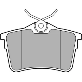 FREN BALATA ARKA [ PEUGEOT 308 2007-, PARTNER 2006-, CITROEN BERLINGO 2008- ]