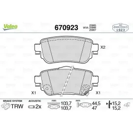 Disk Fren Balatasi Arka Qashqai 1.2/1.5D/1.6D 02/14 X-Trail 1.6/1.6D/2.0/2.5 04/14