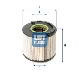 Yakit Filtresi Vw Touareg 3.0 Tdi-3.0 V6 Tdi- Audi Q7 3.0-4.2 Tdi 06-10 -Porsche Cayenne 3.0Tdi