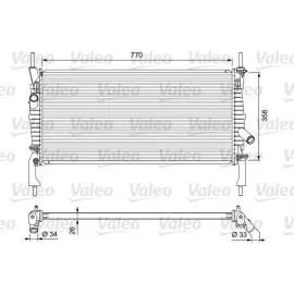 Radyatör Ford Transit Camionnette 2006