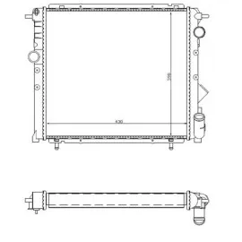 Radyatör R19 1.4 Gtd-1.6 Karbüratörlü