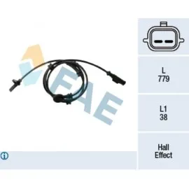 Abs Sensörü Renault Ön Sağ-Sol Master Iii 2.3 Dci Fwd-2.3 Dci Rwd-2.3 Dci 100 Fwd 10 >