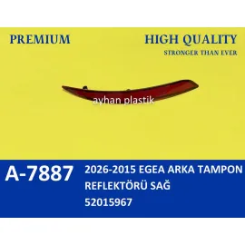 2026-2015 EGEA ARKA TAMPON REFLEKTÖRÜ SAĞ