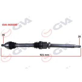 KOMPLE AKS SAĞ FOCUS 2 04-12 1.6 TDCI-VOLVO 1.6D 05-12 921mm