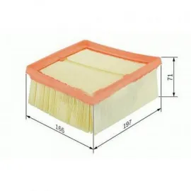 ELEMAN KOMPLE - HAVA FILTRESI TRANSIT COURIER B460