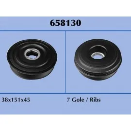 Krank Kasnaği 7 Kanal Master Iii-Movano-Nissan Nv400 2.3 Dci-Cdti M9T