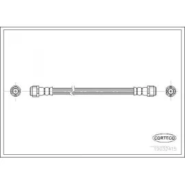 Fren Hortumu Arka Mercedes W168 W414