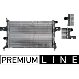 RADYATÖR ASTRA G-ZAFIRA 1.4 16V-1.6 16V-1.8 16V-2.0 16V-2.2 16V AC KLİMASIZ MEKANİK 600x375x26