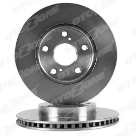 ÖN FREN DİSKİ HAVA KANALLI TOYOTA AURIS COROLLA 1.6L 1ZR-FE benzinli ZRE151 07-12 / 1.33L 1NR-FE N RE150 6 vites 10-12 275 çap X 5 bijon - Adet disk fiyatıdır