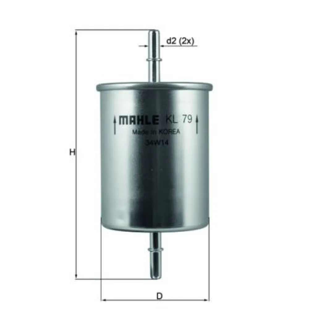 Yakit Filtresi Bora-Ğolf İv-Multivan V-Transporter V-Octavia-Toledo İi-Leon-Audi Tt-A4