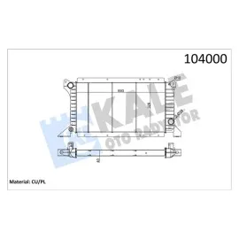 Motor Radyatoru Ac Transit Turbo T12 T15 2.5D 97 01 Manuel Uzun Tip 2 Sira Cu Pl