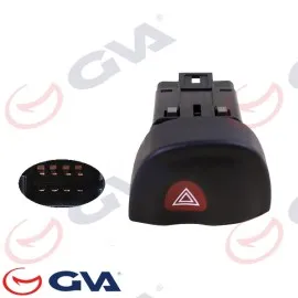 Dörtlü Flaşör Renault Megane I 8 Fiş