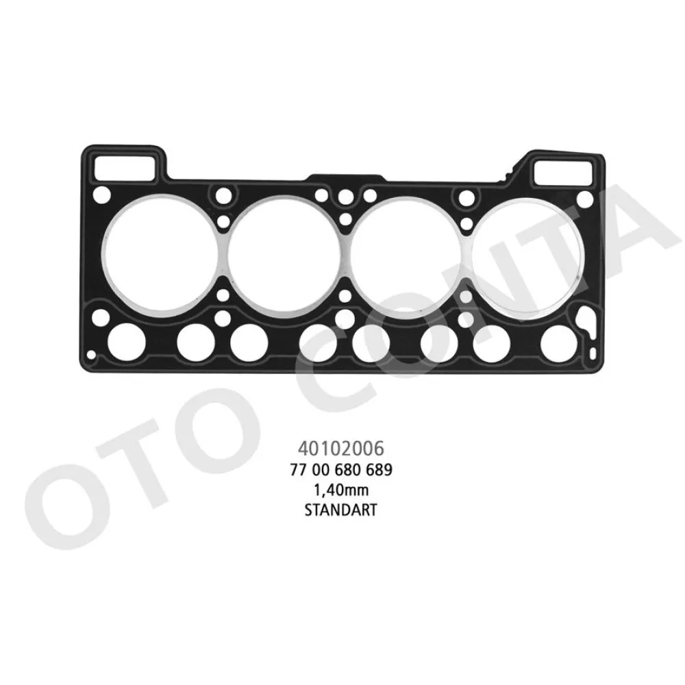 Silindir Kapak Conta R12 1400 Siyah