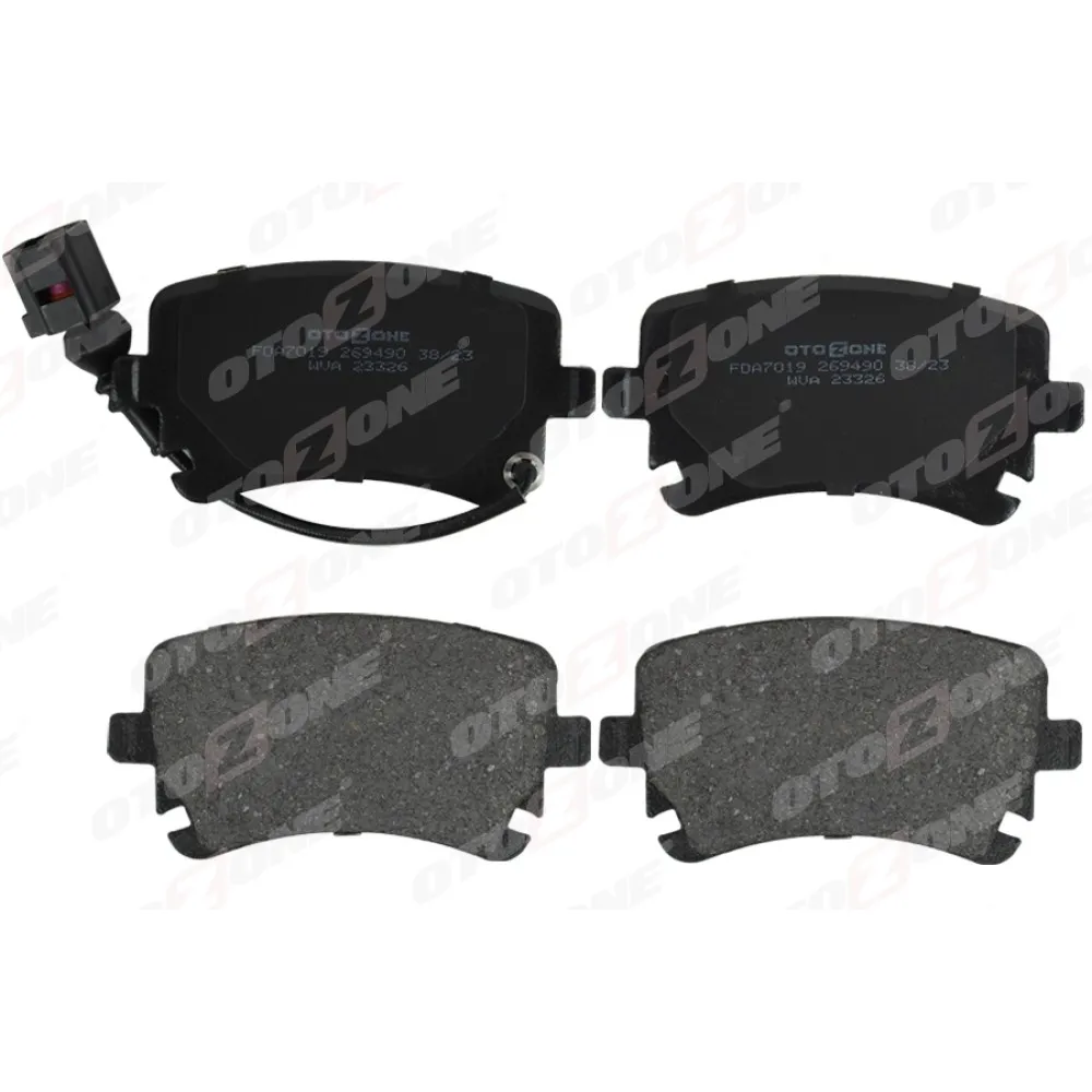 Arka Balata Vw Transporter T5 03 09 A4 04-09 A6 04-11 A8 03-10 Fişsiz