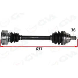 KOMPLE AKS ÖN SOL GOLF-LEON-JETTA-PASSAT 1.6 TDİ TDİ 04-14 KISA CAYB-CAYC 1.6 TDİ