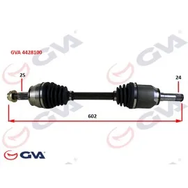 KOMPLE AKS SOL MİLLİ AKS LALE Lİ GRANDE PUNTO 1.3 MTJ 05- 75HP 602mm