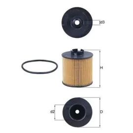 Yağ Filtresi Caddy Iii 04- -Golf Iv 00-06 -Polo-Bora-Cordoba-Leon-Toledo-Ibiza 1.4 16V-1.6 16V