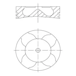 Motor Piston Segman Std Brava-Doblo-Astra-Alfa 147-156-166 1.9Dt-Cdti-Jtd 82.00 010Pi0001610086
