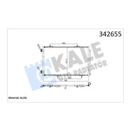 Klima Radyatörü Kurutuculu [ Peugeot 301 , Citroen C-Elysee 1.2 Vti / 1.6 Vti / 1.6 Hdi ]
