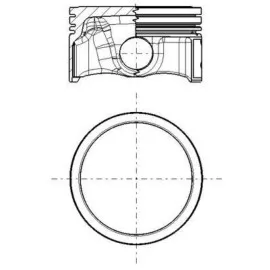 Motor Piston Segman Std 79Mm Opel Astra H-Astra J-Meriva A-Insignia A 1.6 T Z16Let-A16Let Corsa D- E 1.6 B-16-Z16Lel-Les