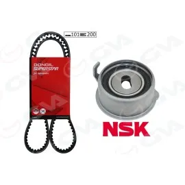 Triger Kayiş Seti Eksantrik Seti Hyundai Atos 1.1L G4Hg 02-09 / İ10 1.1L G4Hg 08-13 / Kia Picanto 1.1L G4Hg 05-> 1 Kayiş 1 Rulman 101X200