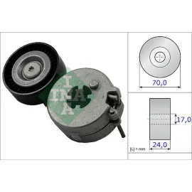 ALTERNATÖR GERGİ RULMANI KÜTÜKLÜ A4-A5-Q5 1.8TFSI CFPA-CJKA-CAEB-CDHA
