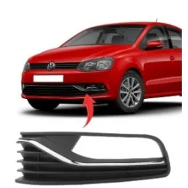 Ön Tampon Sis Çerçevesi Sisli Nikelajli Orta Braketli Sol Polo 2014-2016