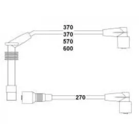 Buji Kablosu Takimi Lpg Li Astra F 91>98 Vectra A 88>95 1.8-2.0İ 18Sv-C18Nz-20Ne-C20Ne Vectra B 1.6 16Lz2